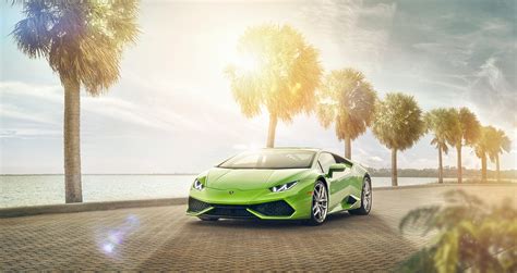 Lamborghini Huracan Miami By Night Wallpaper,HD Cars Wallpapers,4k Wallpapers,Images,Backgrounds ...