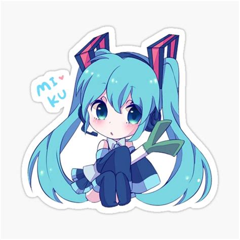 Hatsune Miku Stickers | Redbubble