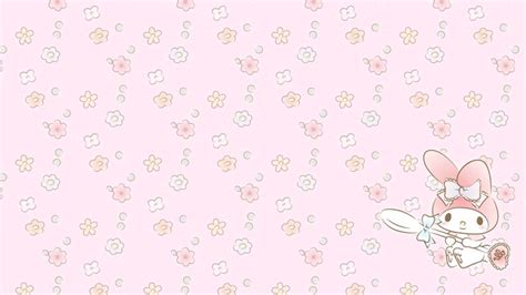 Be Positive ♡ | My melody wallpaper, Kawaii wallpaper, Pink wallpaper desktop