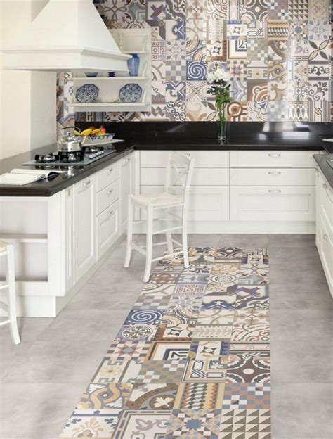 20+ Grey Patchwork Tiles Kitchen – The Urban Decor