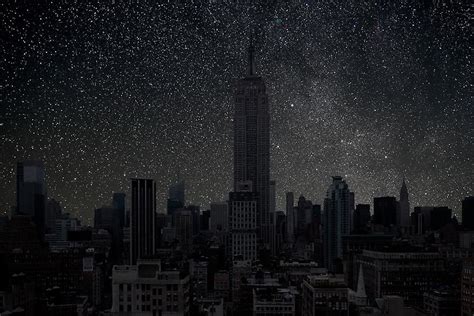 See a Darkened Sky Above Your Favorite Cityscape | Space