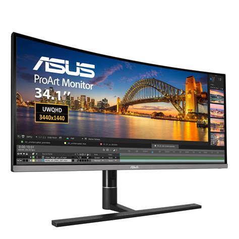 Buy ASUS ProArt PA34VC 34" QHD Ultra Wide 1440p Curved Monitor UWQHD 100Hz HDR-10 IPS Eye Care ...