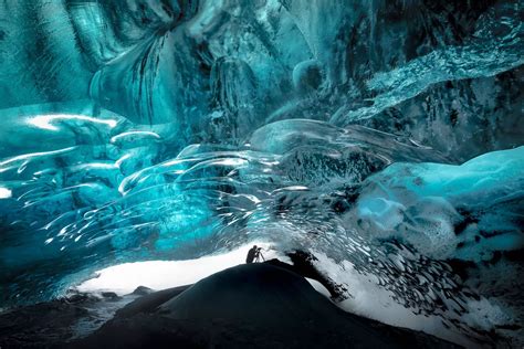 A stunning ice cave in Iceland - Mirror Online