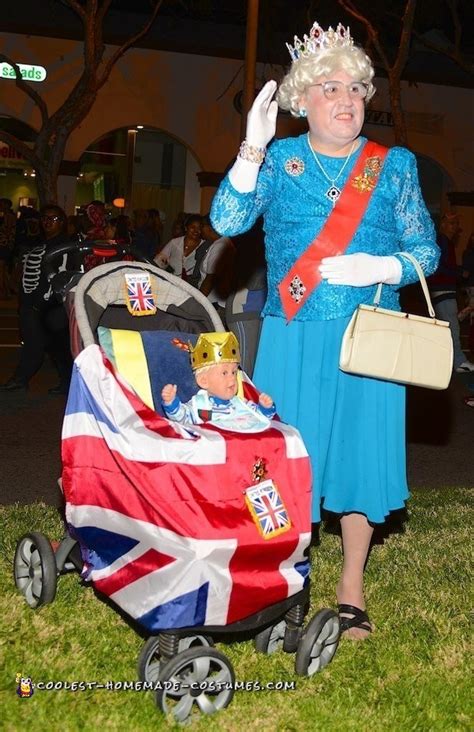 Funny Queen Elizabeth Costume