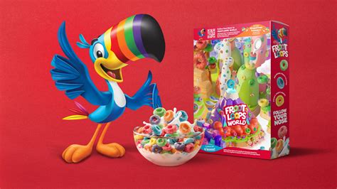 Froot Loops Integrates The Iconic And Colorful Loops Into This ‘Sweet’ Logo Update | Dieline ...