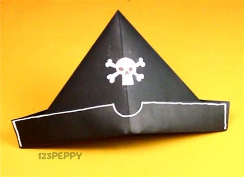 Pirate Hat Origami - Origami