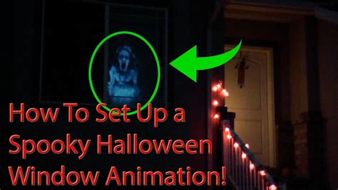 ☑ How to set up halloween projector | ann's blog