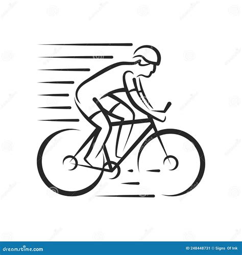 Road Bike Speed Race Clipart Stock Vector - Illustration of contest, emblem: 248448731