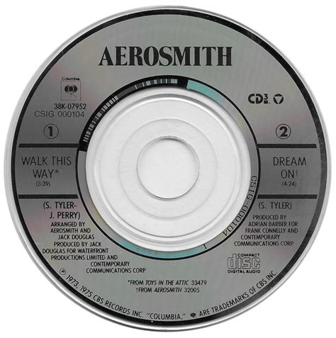 Aerosmith - Walk This Way | Releases | Discogs