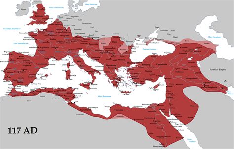 Relief map of the Roman Empire, ca 142 AD : r/MapPorn