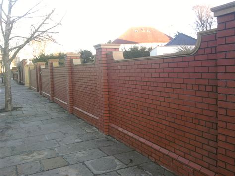 joseph lane brickwork portfolio: English garden bond wall Penarth (PIC 1)