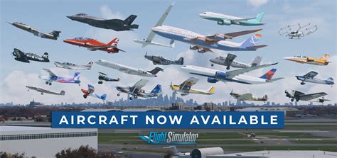 Our updated list of aircraft currently available for Microsoft Flight Simulator - MSFS Addons