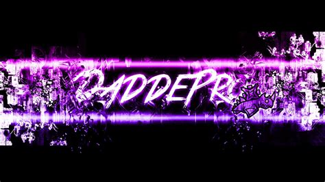 2048x1152 Purple Youtube Banner No Text ~ Abstract Metallic Blue Black Background | Jaamrisame