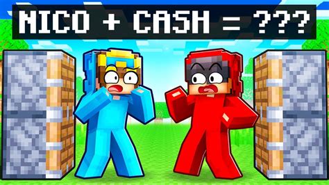 Nico + Cash = ??? In Minecraft! - YouTube