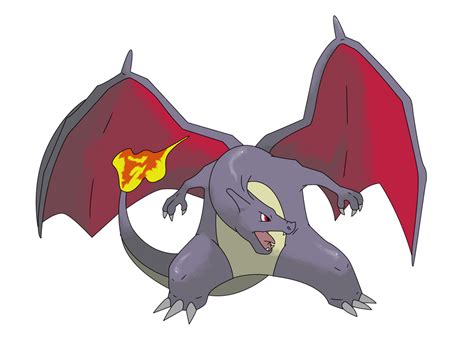 Shiny Charizard by CherubimonX on DeviantArt