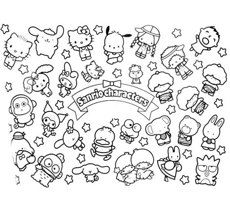 Cinnamoroll Coloring Pages Printable