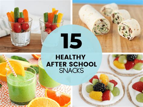 15 Healthy After School Snacks - Super Healthy Kids | Blog Hồng