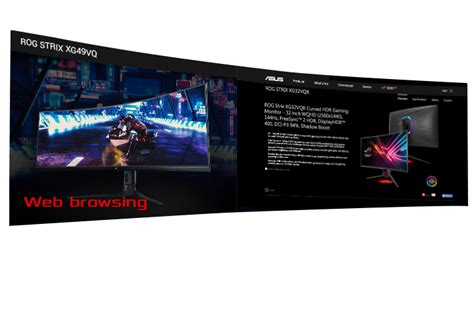 ASUS ROG STRIX XG49VQ | Gaming Monitor | ASUS USA