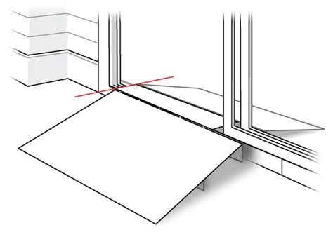 Sliding Door Threshold Ramp | Sliding glass door, Threshold ramp, Sliding door track