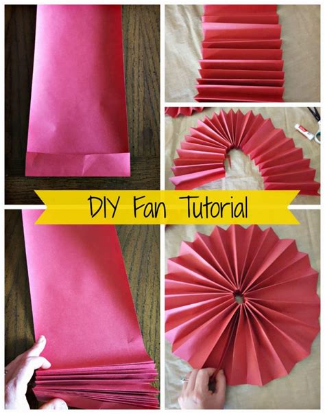 43 Top Pictures How To Make Paper Fan Decorations : Tissue Paper Fans Decorations Paper Flowers ...