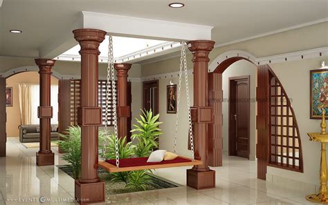 Evens Construction Pvt Ltd: Courtyard for Kerala house | Indian home design, Kerala house design ...