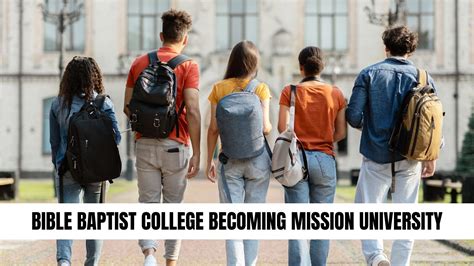 Bible Baptist College Becoming Mission University - aroundtheozarks.com