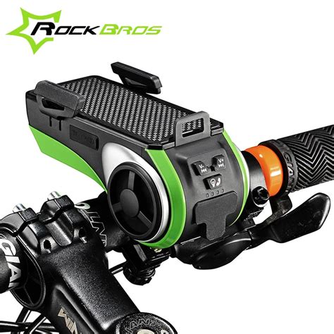 Aliexpress.com : Buy ROCKBROS Waterproof Bicycle Phone Holder Bluetooth Audio MP3 Player Speaker ...