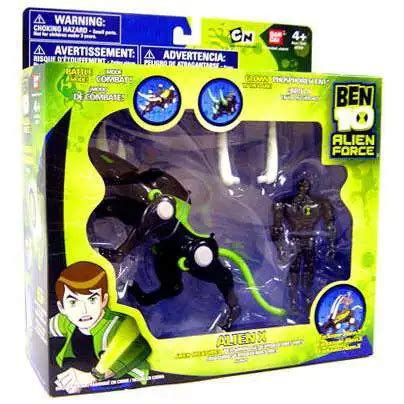 Ben 10 Alien Force Alien Collection Alien X 4 Action Figure Bandai America - ToyWiz