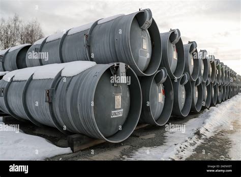 Nuclear Waste Storage Containers High Resolution Stock Photography and Images - Alamy