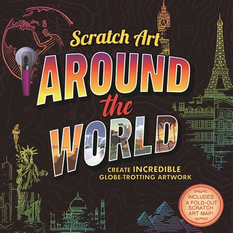 Scratch Art: Around The World-Adult Scratch Art Activity Book | Book by IglooBooks | Official ...