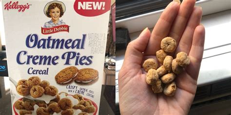 ﻿Little Debbie Oatmeal Creme Pies Cereal Is Coming And We Tried It