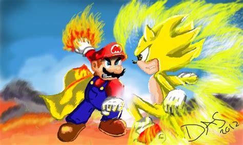 Colors Live - Mario vs Sonic by David14