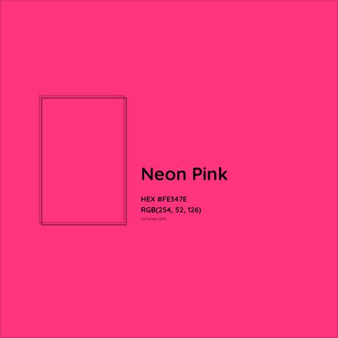 About Neon Pink - Color codes, similar colors and paints - colorxs.com