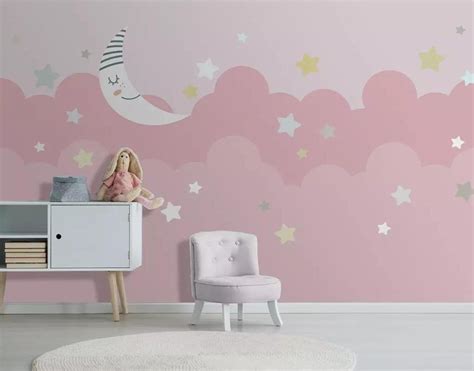 Baby Girl Nursery Wall Murals - Mural Wall