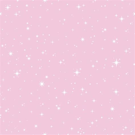 Premium Vector | White tiny stars seamless pattern with light pink background.