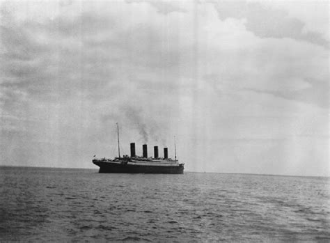 The last photo ever taken of the RMS Titanic, 1912 ~ vintage everyday