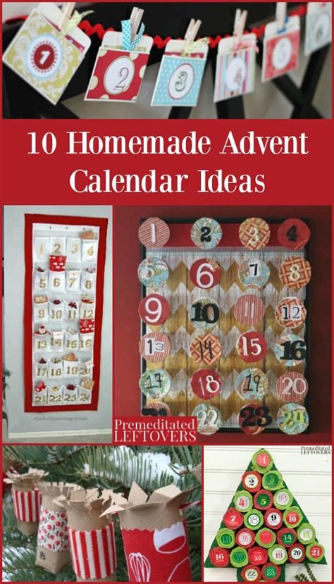 How To Make A Homemade Advent Calendar Advent Christmas Calendars Kids Calendar Diy Fun Crafts ...