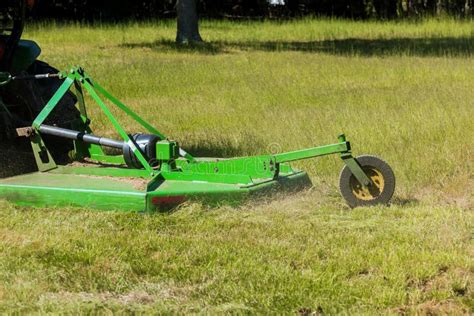 Cutting the Grass Gardening Activity, Lawn Mower Cutting the Grass Stock Photo - Image of green ...