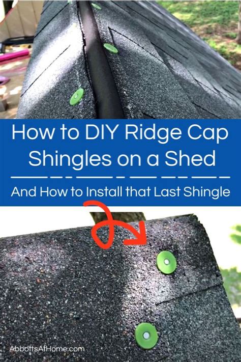 How To Make Ridge Cap Shingles From Architectural Shingles - DIY & Video - Abbotts At Home