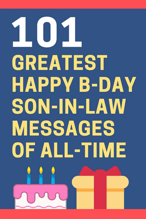 101 Best Happy Birthday Son-in-Law Messages and Quotes | FutureofWorking.com