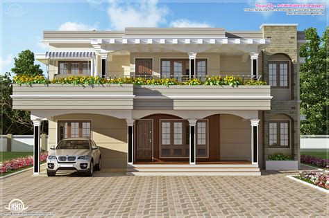 Luxury Kerala style villa exterior design | keralahousedesigns