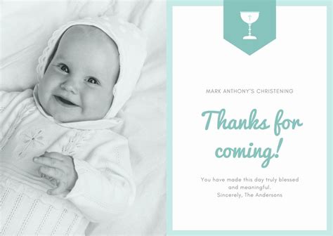 Free Christening Cards Templates to customize | Canva