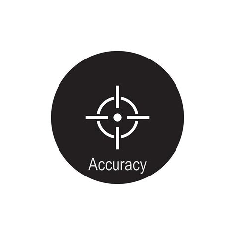 accuracy icon vector 28538235 Vector Art at Vecteezy