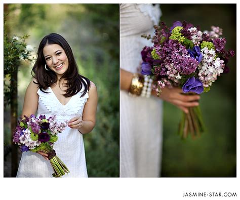 Bouquet Bridal: Purple Lilac Wedding Bouquet