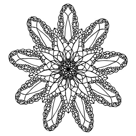 42 Nature Mandala Coloring Pages - Printable coloring pages