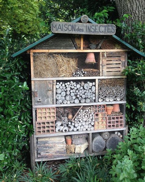 The nicest bug house in the world. #insecthotel #bughouse #jardinduluxembourg #happyinsects # ...