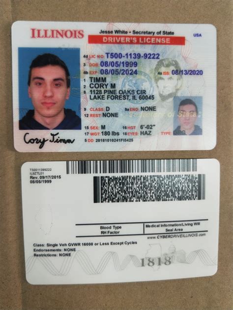 Illinois Fake ID | Buy Scannable Fake IDs | IDTop