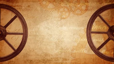 Cartwheel On A Vintage Background, Ancient Wheel Vintage, Ancient, Historical, Background. Stock ...