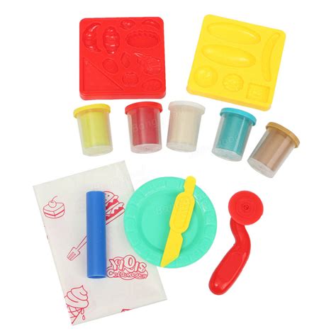 Play Dough Mold Set Healthy Sandwich Mode Soft Clay Plasticine Toys Sale - Banggood.com