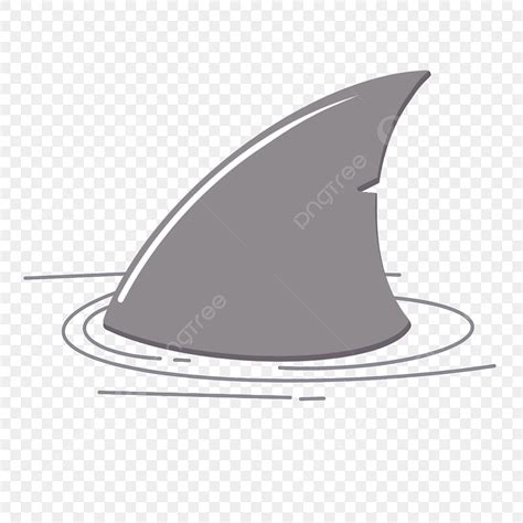 Shark Finning Clipart Hd PNG, Shark Fin In Calm Sea Clipart, Shark Fin Clipart, Aimlessly, Free ...